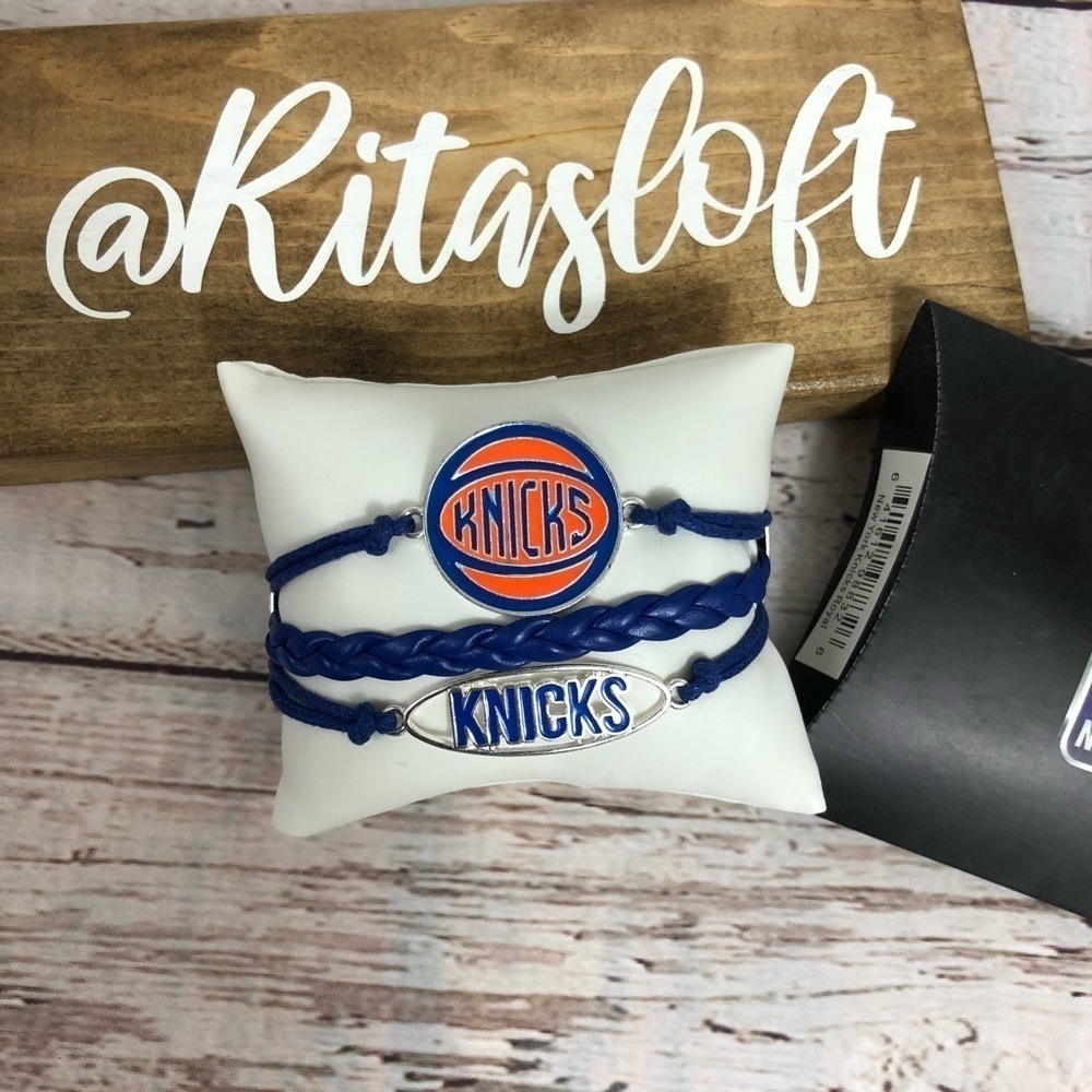 New In Box -New York Knicks Rope Bracelet - Picture 1 of 5